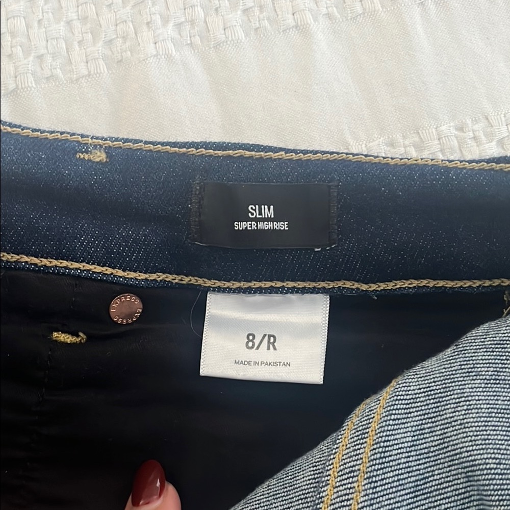 Slim Super High-Rise Women's Jeans - Black